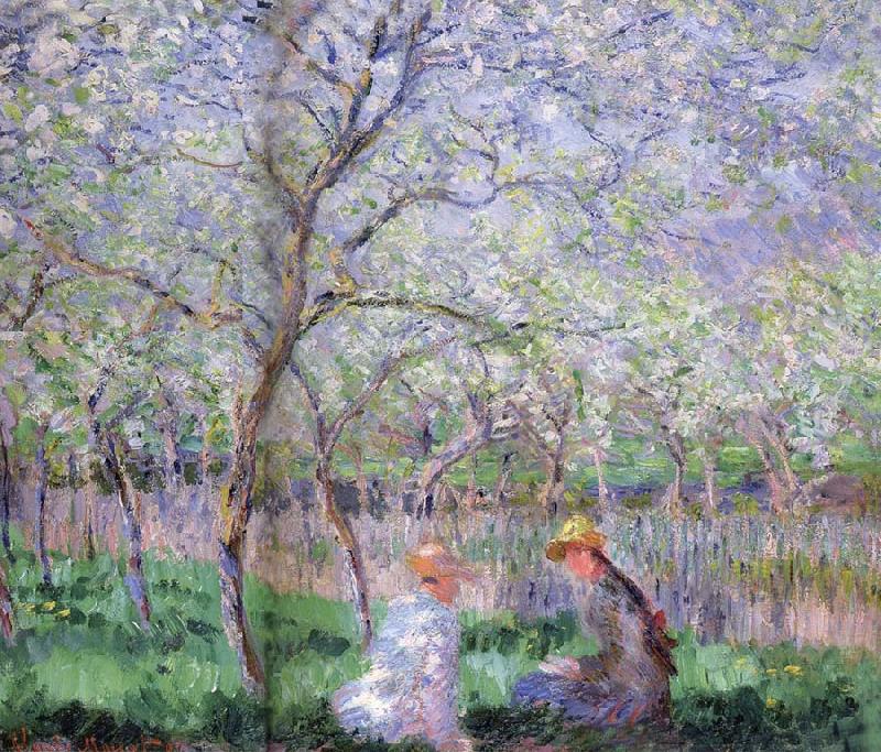 Springtime, Claude Monet